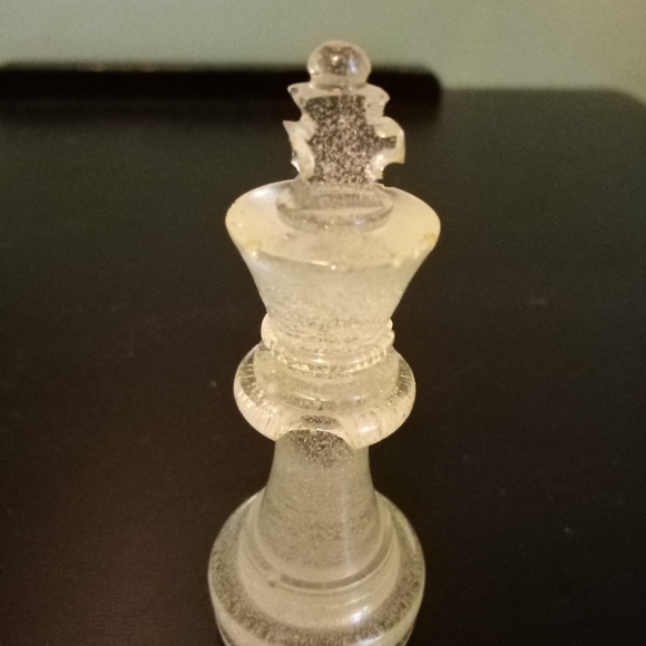 Clear 2.5" King Chess Piece - Picture 8 of 8